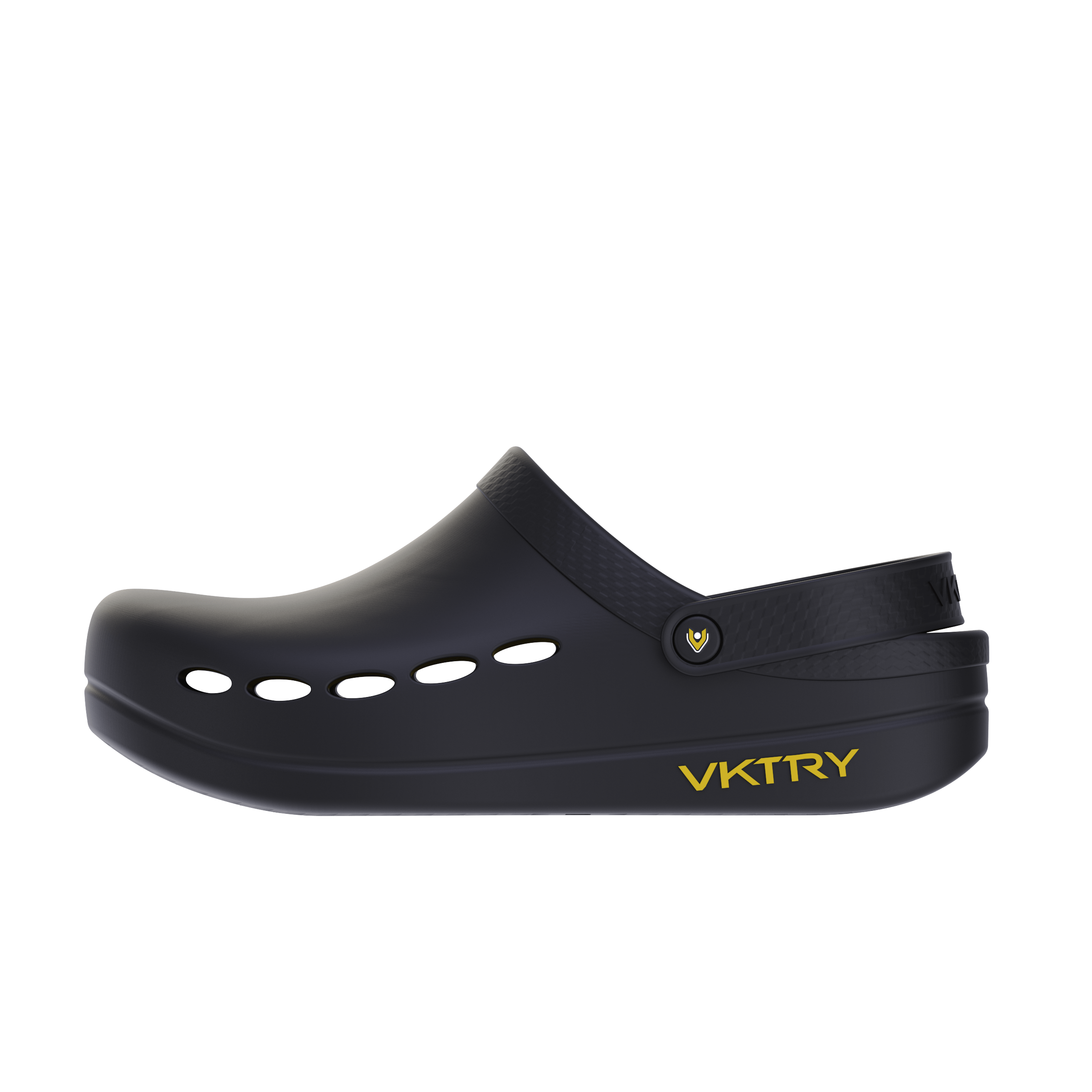 VKTRY Cloud Core Contoured Recovery Clogs Black Mens 11-12 Carbon Fibre Recovery Clogs: VKTRY Recovery Clog Debuts  main image 2