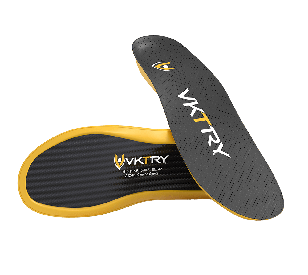 VKTRY Gold VK Shock-Absorbing Performance Orthotic Insoles VKTRY Gold VK Shock-Absorbing Performance Orthotic Insoles