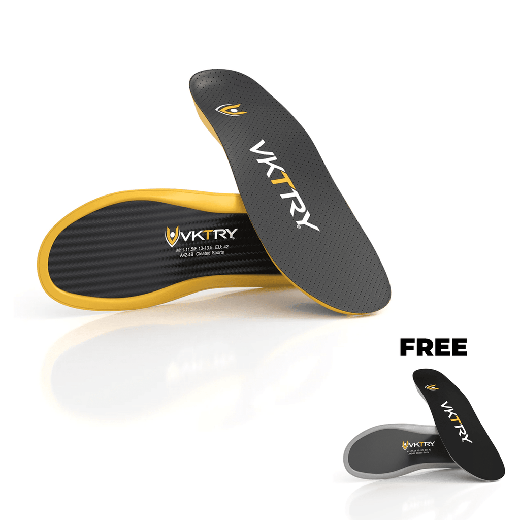 VKTRY Gold VK ShockAbsorbing Performance Orthotic Insoles VKTRY Gear