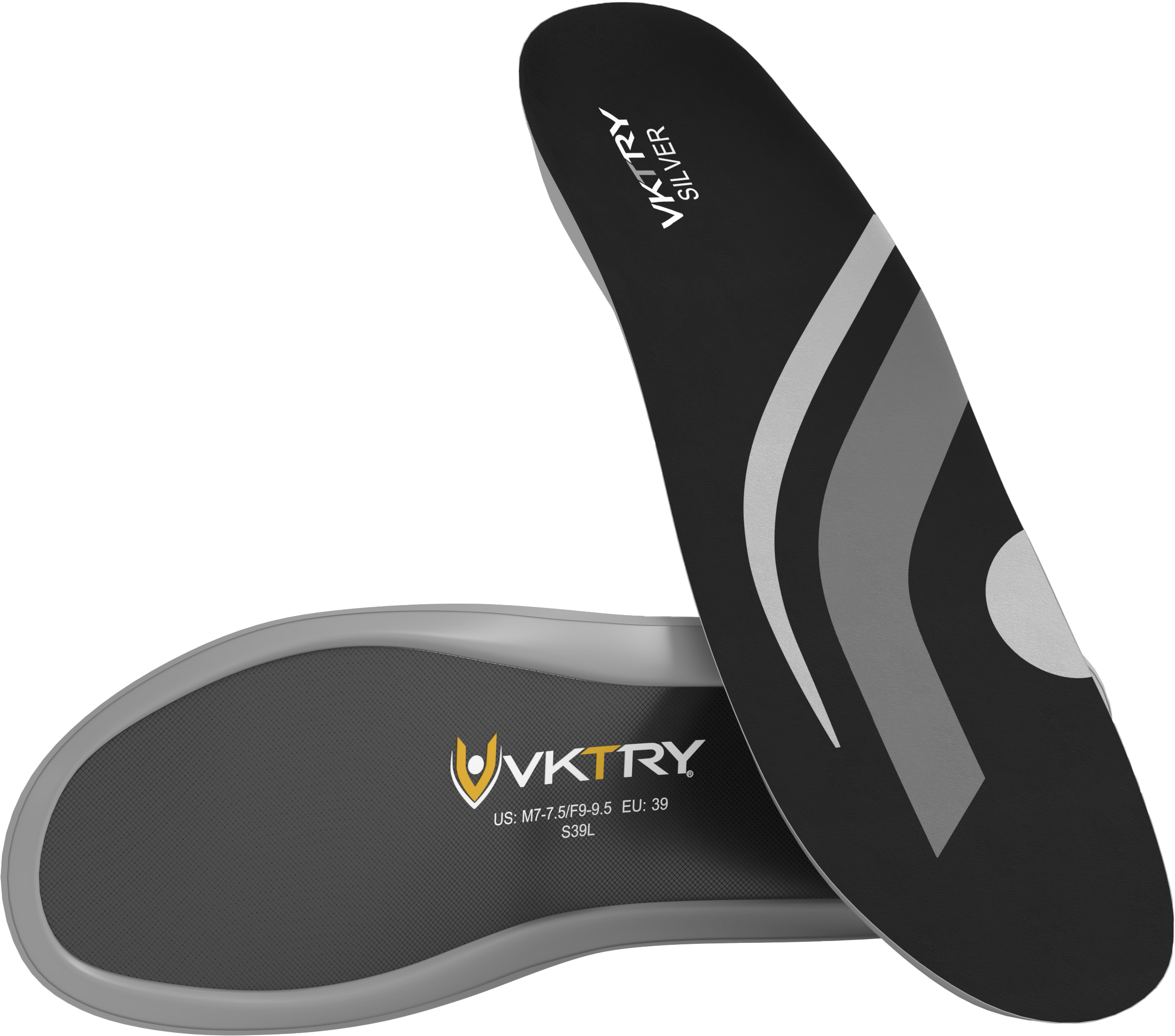 VKTRY シルバー VK 衝撃吸収性能矯正インソール VKTRY シルバー VK 衝撃吸収性能矯正インソール