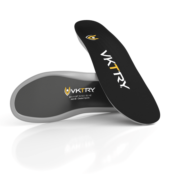 VKTRY Silver VK Shock-Absorbing Performance Orthotic Insoles 