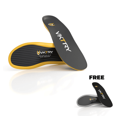 Gold VK Insoles + Free Silver Performance Insoles VKTRY 
